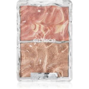 Catrice UNDERWATER SECRETS highlighter duo árnyalat C01 Sea Me Glow! 7.4 g kép