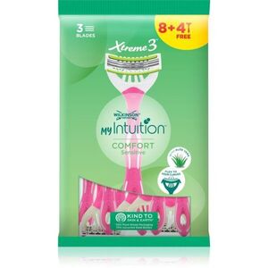 Wilkinson Sword My Intuition Xtreme 3 eldobható borotvák Comfort Sensitive 12 db kép
