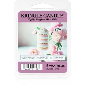Kringle Candle Chiffon Parfait & Peony illatos viasz aromalámpába 64 g kép