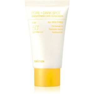 celimax Pore+Dark Spot Brightening Care Suncream napozó bőrélénkítő krém SPF 50+ 50 ml kép