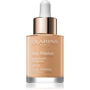 Clarins Skin Illusion Natural Hydrating Foundation világosító hidratáló make-up SPF 15 árnyalat 112.3 Sandalwood 30 ml kép
