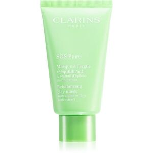 Clarins SOS Pure Rebalancing Clay Mask agyagos maszk kombinált és zsíros bőrre 75 ml kép