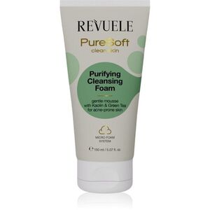 Revuele PureSoft Clean Skin mélyisztító hab a problémás bőrre 150 ml kép