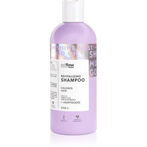 so!flow Coloured Hair Revitalizing Shampoo megújító sampon festett hajra 400 ml kép
