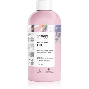so!flow High Porosity Hair Emollient Oil hidratáló olaj a töredezett, károsult hajra 150 ml kép