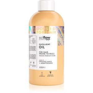 so!flow Medium Porosity Hair Emollient Oil hidratáló olaj töredezés ellen 150 ml kép