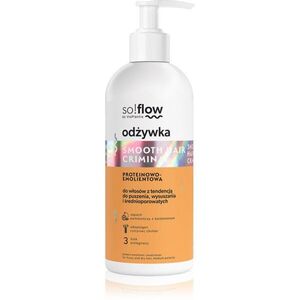 so!flow Frizzy and Dry Hair Protein-Emollient Conditioner kisimító kondicionáló töredezés ellen 300 ml kép