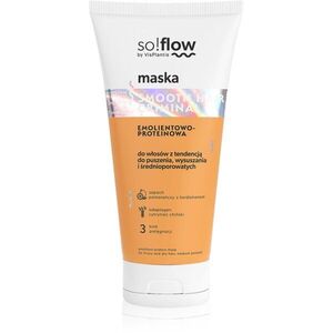 so!flow Frizzy and Dry Hair Protein-Emollient Mask kisimító maszk töredezés ellen 200 ml kép