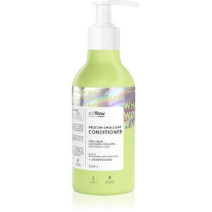 so!flow Low Porosity Hair Protein-Emollient Conditioner kondicionáló lelapuló hajra 400 ml kép