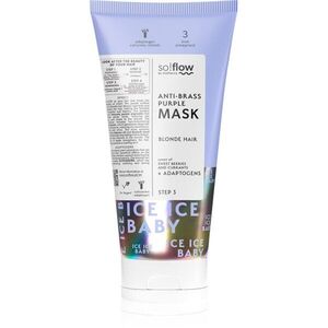 so!flow Cooling Mask Blonde Hair haj maszk semlegesíti a sárgás tónusokat 200 ml kép