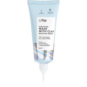 so!flow Purifying Mask Reducing Sebum mélyen tisztító maszk zsíros fejbőrre 100 ml kép