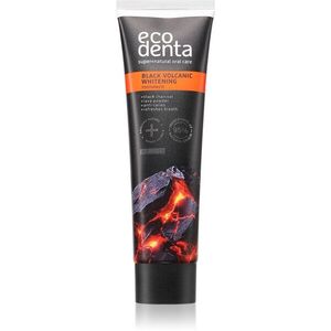 Ecodenta Black Volcanic Whitening fehérítő fogkrém 100 ml kép