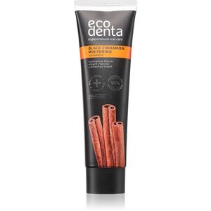 Ecodenta Black Cinnamon Whitening fehérítő fogkrém fahéjjal 100 ml kép