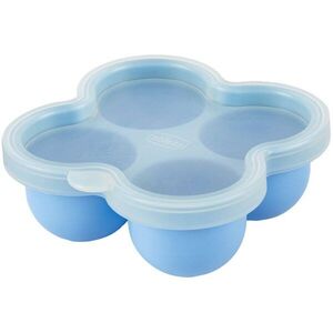 Chicco Multifunctional Food Storage Container Blue edény ételekhez 4x60 ml kép
