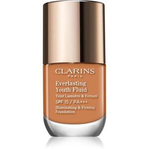 Clarins Everlasting Youth Fluid Foundation élénkítő make-up SPF 15 árnyalat 114 Cappuccino 30 ml kép
