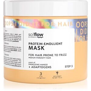 so!flow Medium Porosity Hair Protein-Emollient Mask haj maszk töredezés ellen 400 ml kép