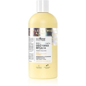 so!flow Curly Hair Nourishing Cleansing Conditioner tisztító kondicionáló göndör hajra 200 ml kép