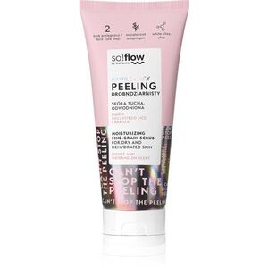 so!flow Moisturizing Face Peeling tisztító testpeeling 75 ml kép