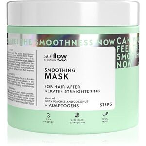 so!flow After Keratin Straightening Smoothing Mask haj maszk 400 ml kép