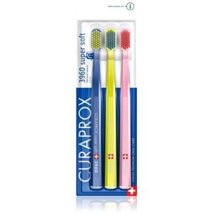 Curaprox 3960 Super Soft fogkefe 3 db kép