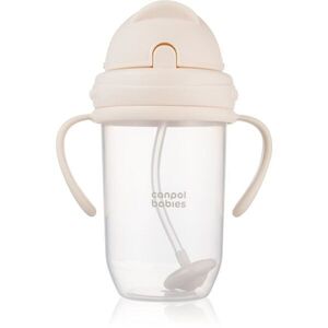 Canpol babies Cup bögre nehezékkel Nude 6m+ 1 db kép