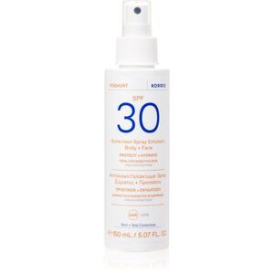 Korres Yoghurt Sunscreen napozótej spray -ben arcra és testre 150 ml kép