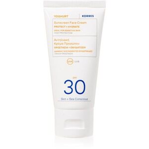 Korres Yoghurt Sunscreen napozókrém arcra magas UV védelemmel SPF 30 50 ml kép