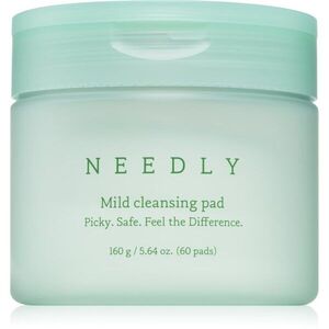 NEEDLY Mild Cleansing Pad hámlasztó párnák a bőr tökéletes tisztításához 60 db kép