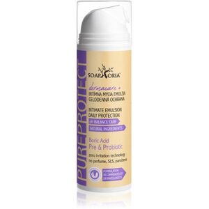 Soaphoria Dermacare+ Pureprotect emulzió intim higiénára 150 ml kép