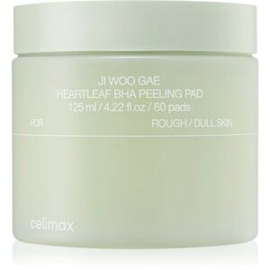 celimax Ji Woo Gae One Step Mild Cleansing Pad hámlasztó párnák tápláló hatással 60 db kép