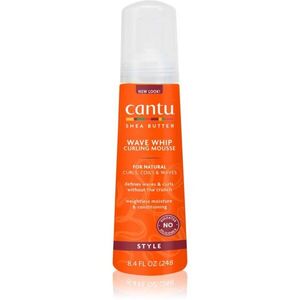 CANTU Shea Butter Curling Mousse hajformázó hab göndör hajra 248 ml kép