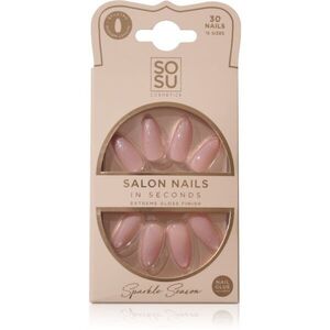 SOSU Cosmetics Salon Nails műköröm árnyalat Sparkle Season 30 db kép