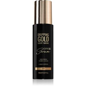 Dripping Gold Express Tanning Serum önbarnító készítmény testre árnyalat Dark 150 ml kép