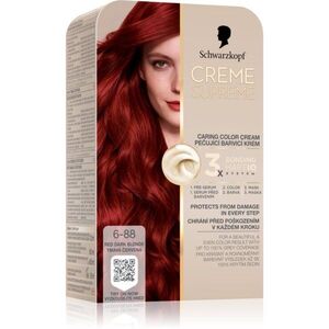 Schwarzkopf Creme Supreme tartós hajfesték árnyalat 6-88 Red Dark Blonde 60 ml kép