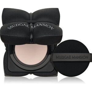 MUZIGAE MANSION Sleek Matt Cushion tartós alapozó sminkszivaccsal SPF 50+ a tökéletes küllemért árnyalat N19 15 g kép
