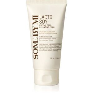 Some By Mi Lacto Soy Enzyme Deep Cleansing Foam mélyisztító hab nyugtató hatással 100 ml kép