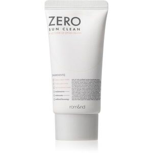 rom&nd Zero Sun Clean gyengéd tonizáló krém hidratáló hatással SPF 50+ árnyalat 02 Tone Up 50 ml kép