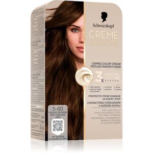 Schwarzkopf Creme Supreme tartós hajfesték árnyalat 5-60 Chocolate Light Brown 60 ml kép