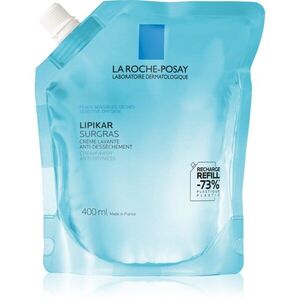 La Roche-Posay Lipikar Surgras krémtusfürdő utántöltő 400 ml kép