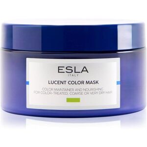 ESLA ITALY Lucent Color tápláló maszk a tündöklő hajszínért 250 ml kép