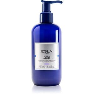 ESLA ITALY Purple sampon szőke hajra semlegesíti a sárgás tónusokat 250 ml kép