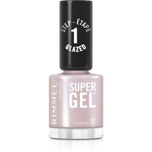 Rimmel Super Gel géles körömlakk UV/LED lámpa használata nélkül árnyalat 107 Glazed Out 12 ml kép