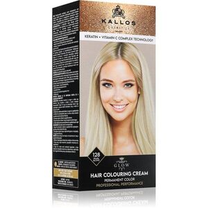 Kallos Glow Lasting Cream Colour tartós hajfesték árnyalat Pearl Blond 60 ml kép