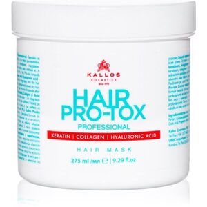 Kallos Hair Pro-Tox maszk a gyenge és sérült hajra kókuszolajjal, hyaluronsavval és kollagénnel 275 ml kép