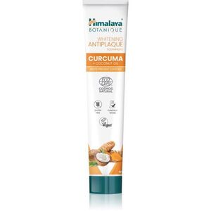 Himalaya Herbals Whitening Antiplaque Curcuma & Coconut Oil fogkrém a foglepedék ellen és az egészséges ínyért 75 ml kép