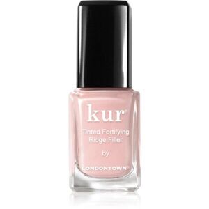 LONDONTOWN Kur Tinted Fortifying Ridge Filler alap körömlakk a száraz törékeny körmökre árnyalat Petal Pink 12 ml kép