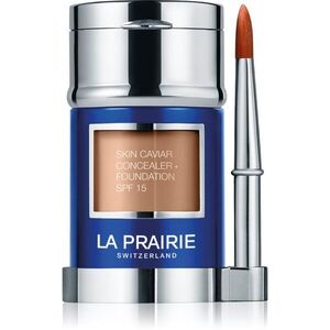 La Prairie Skin Caviar Concealer Foundation alapozó és korrektor SPF 15 árnyalat NW-40 Almond Beige 30 ml kép