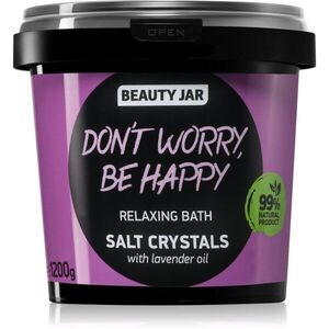 Beauty Jar Don't Worry, Be Happy relaxáló fürdősó levendula illatú 1.2 kg kép