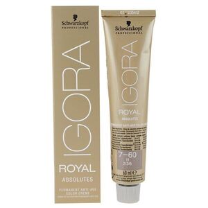 Schwarzkopf Professional IGORA Royal Absolutes hajfesték árnyalat 6-60 Dark Blonde Chocolate Natural 60 ml kép