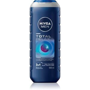 NIVEA MEN Total Relax relaxáló tusfürdő gél 500 ml kép